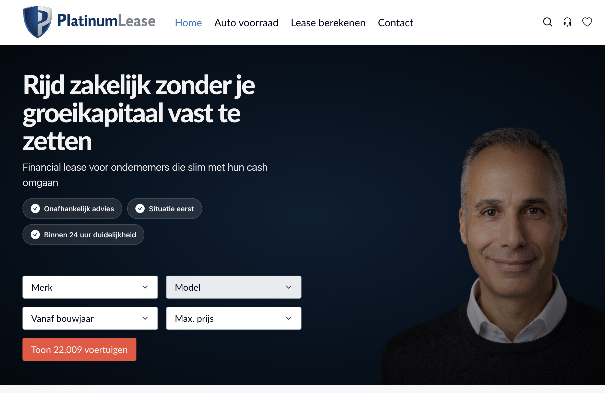 Van brommerschuur naar lease adviseur, het ongewone verhaal achter Platinum Lease